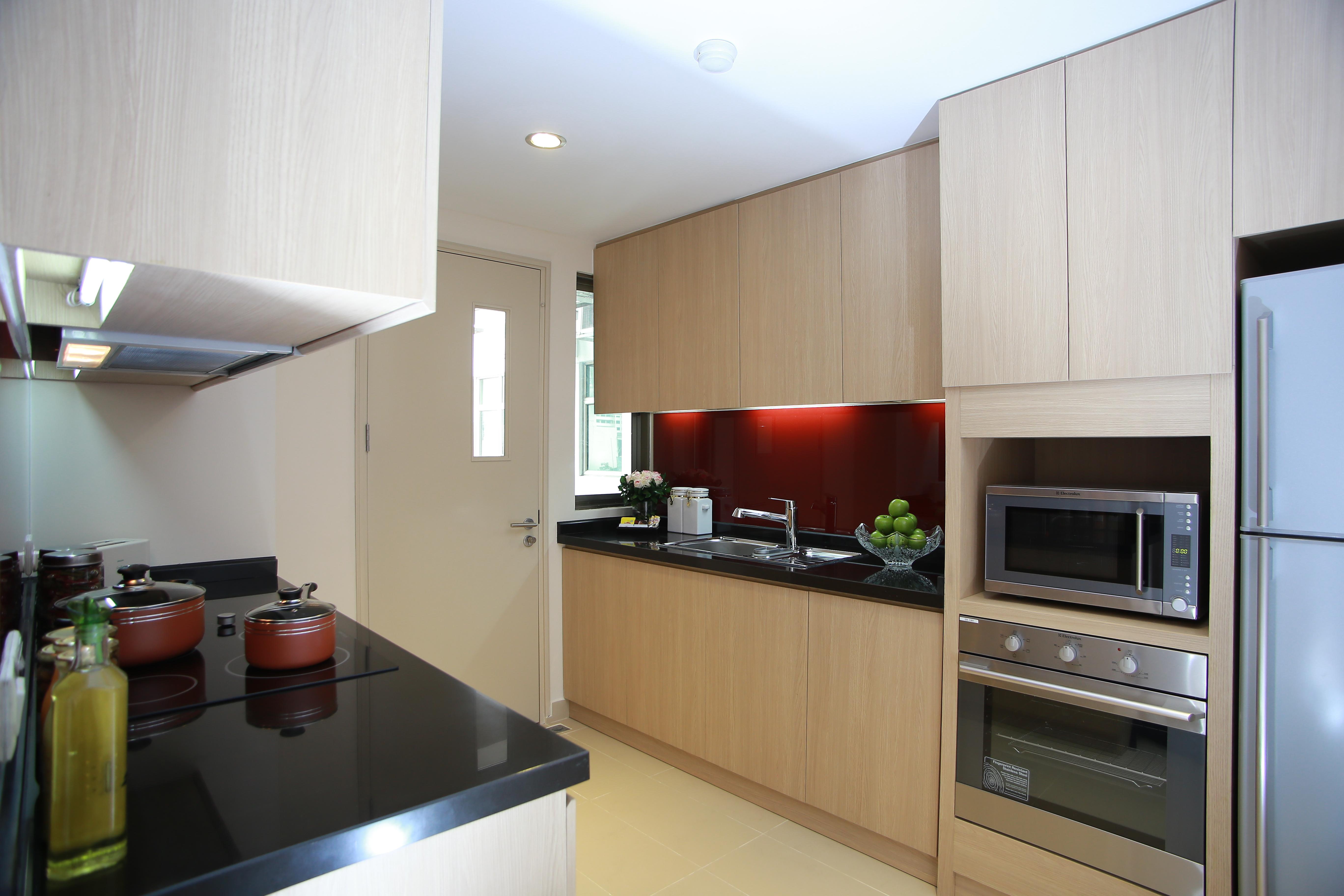 Somerset Ho Či Minovo Město Exteriér fotografie A modern kitchen